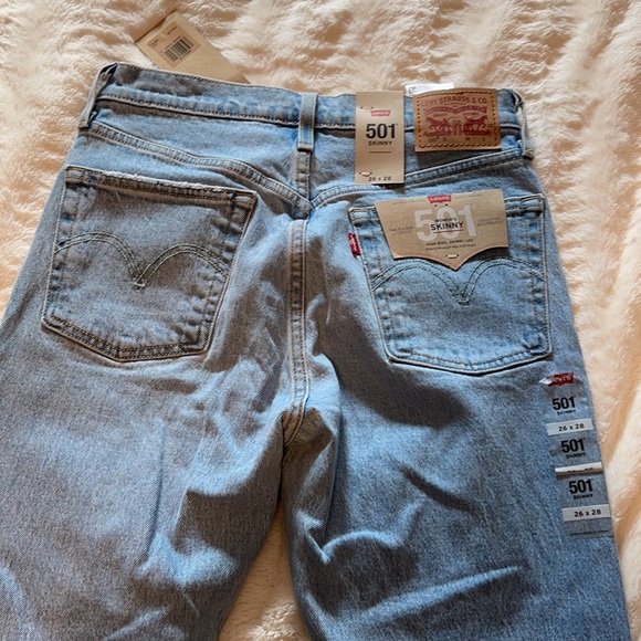 Levi's | Jeans | Nwt Levis 5 Skinny Jeans Size 26x28 | Poshmark